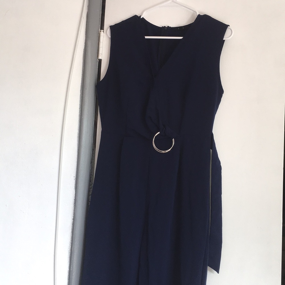 Iris Navy Blue Jumpsuit
